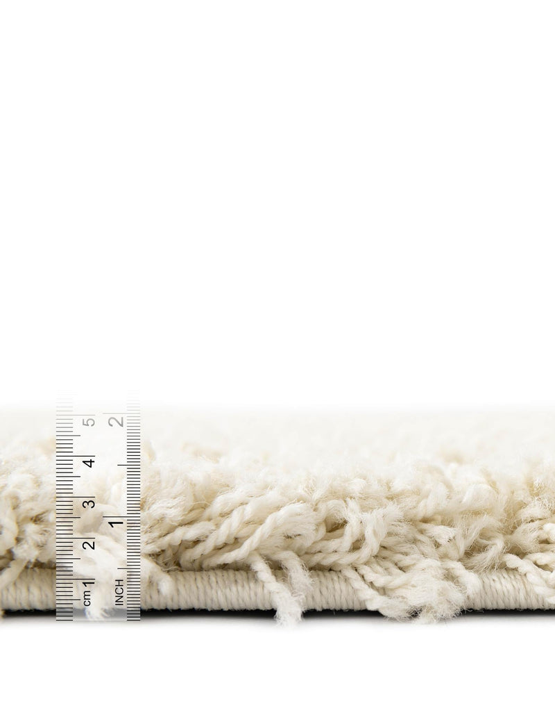 Cozy Comfort Shag Collection Area Rug - Hearthside (Ivory) Rectangle Ivory  lifestyle 7