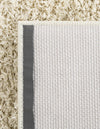 Cozy Comfort Shag Collection Area Rug - Hearthside (Ivory) Octagon Ivory  lifestyle 44