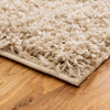 Cozy Comfort Shag Collection Area Rug - Hearthside (Taupe) Rectangle Taupe  lifestyle 8