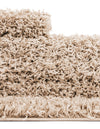 Cozy Comfort Shag Collection Area Rug - Hearthside (Taupe) Rectangle Taupe  lifestyle 12