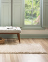 Cozy Comfort Shag Collection Area Rug - Hearthside (Taupe) Runner Taupe  lifestyle 37