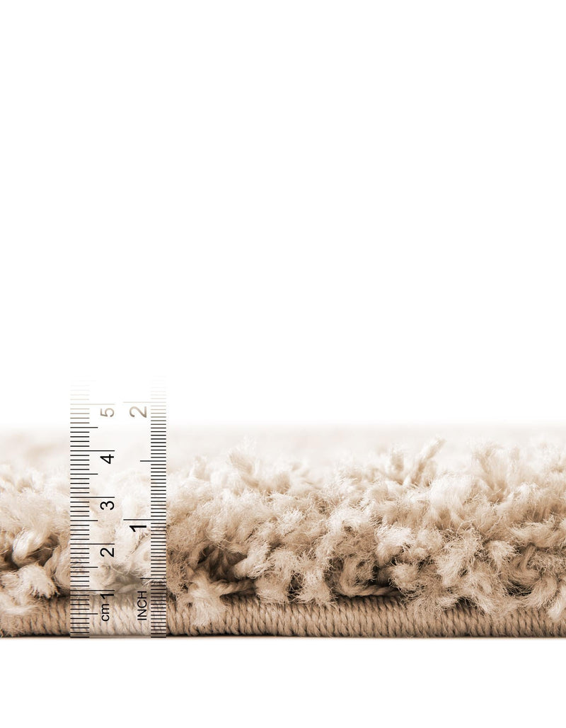 Cozy Comfort Shag Collection Area Rug - Hearthside (Taupe) Runner Taupe  lifestyle 40