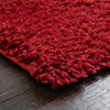 Cozy Comfort Shag Collection Area Rug - Hearthside (Cherry Red) Rectangle Cherry Red  lifestyle 5