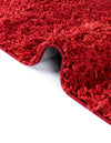 Cozy Comfort Shag Collection Area Rug - Hearthside (Cherry Red) Rectangle Cherry Red  lifestyle 5