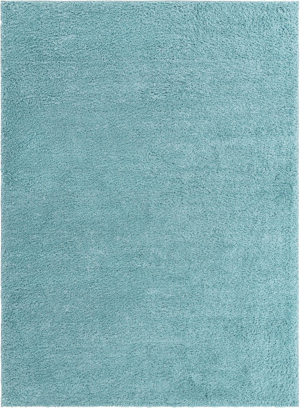 Cozy Comfort Shag Collection Area Rug - Hearthside (Turquoise) Rectangle Turquoise Main