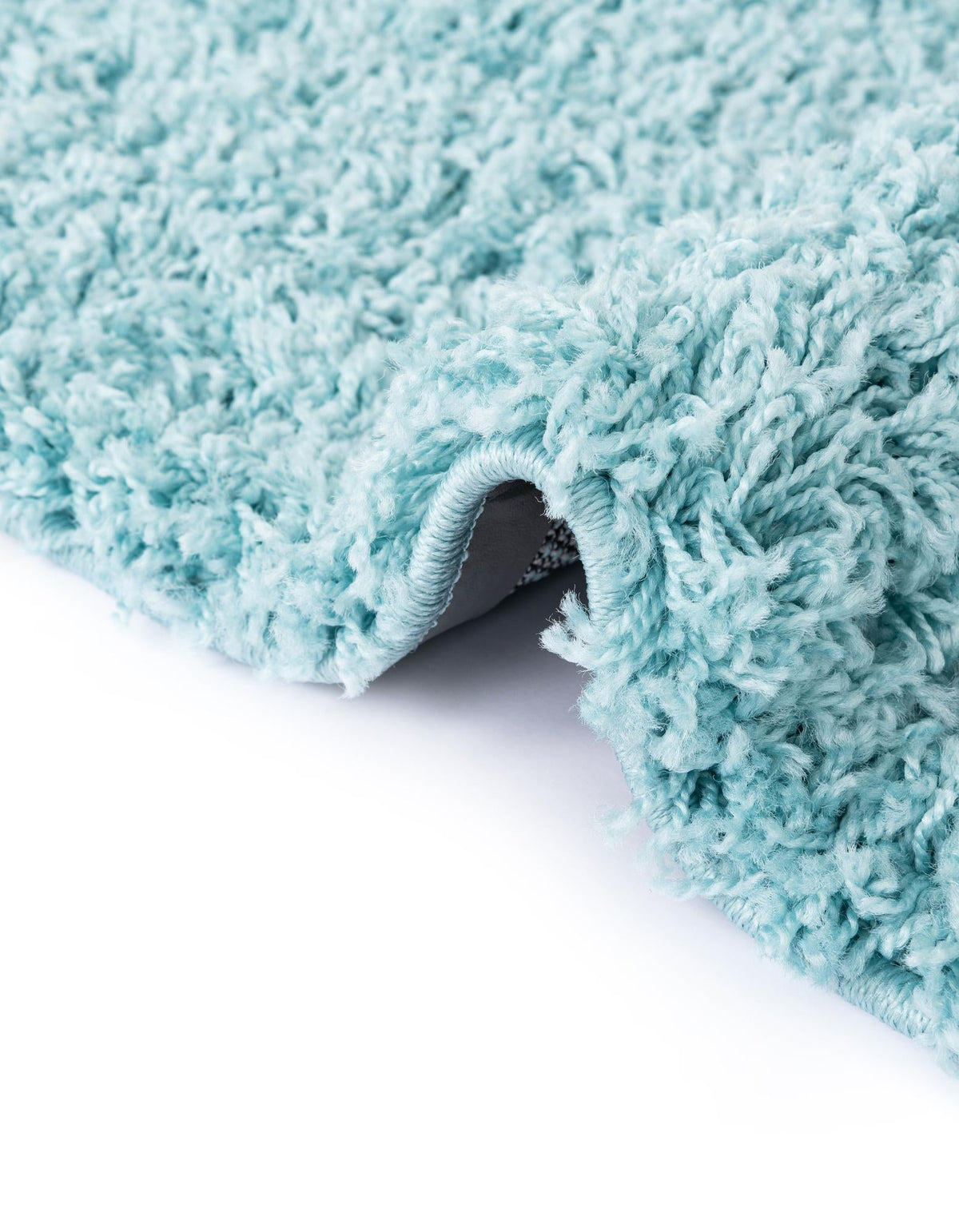 Cozy Comfort Shag Collection Area Rug - Hearthside (Turquoise) Rectangle Turquoise  lifestyle 6