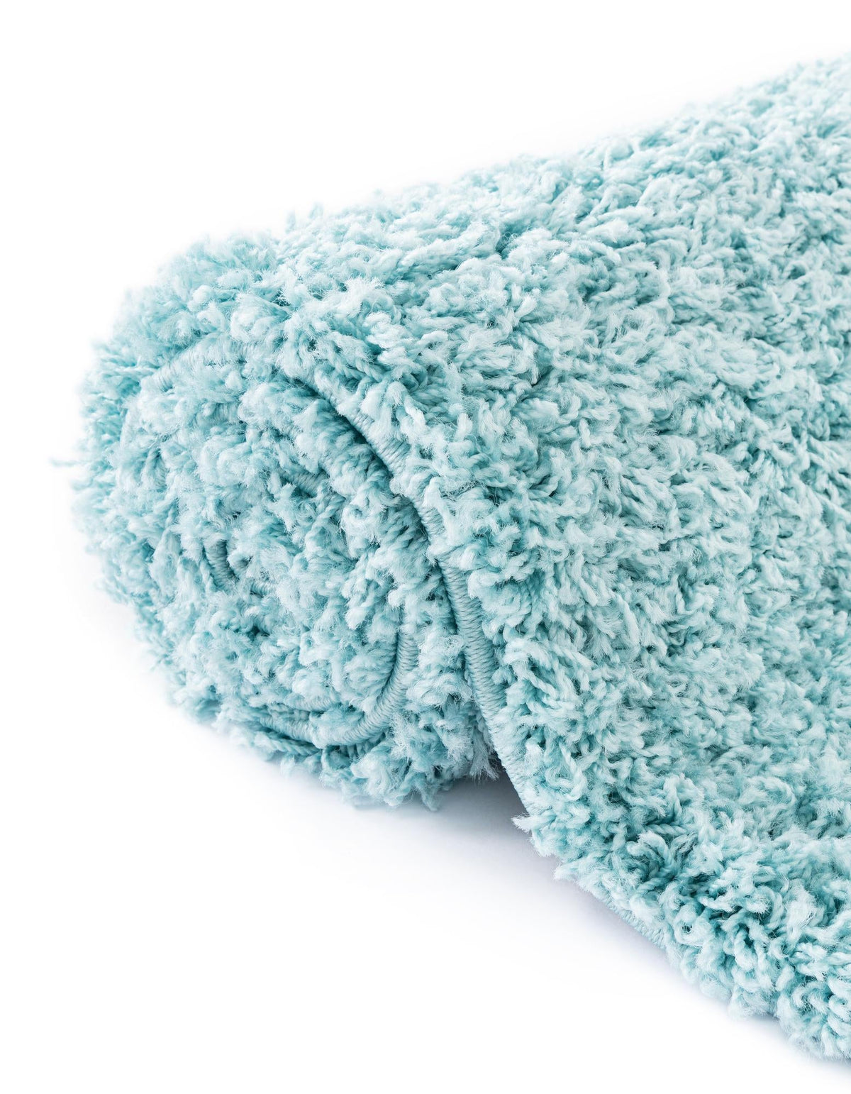 Cozy Comfort Shag Collection Area Rug - Hearthside (Turquoise) Rectangle Turquoise  lifestyle 8