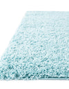 Cozy Comfort Shag Collection Area Rug - Hearthside (Turquoise) Octagon Turquoise  lifestyle 37