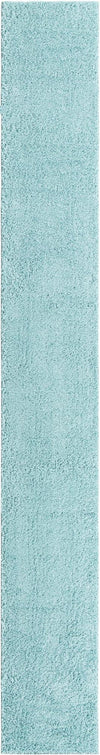 Cozy Comfort Shag Collection Area Rug - Hearthside (Turquoise) Runner Turquoise  lifestyle 6