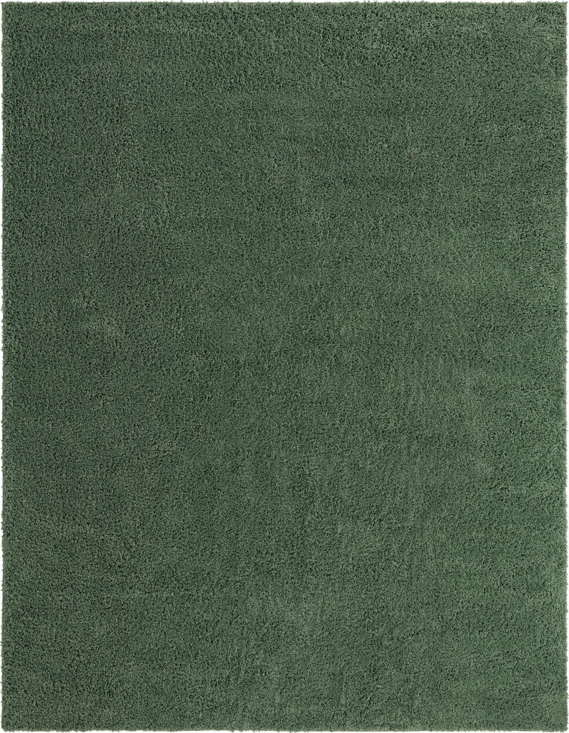 Cozy Comfort Shag Collection Area Rug - Hearthside (Green) Rectangle Green Main