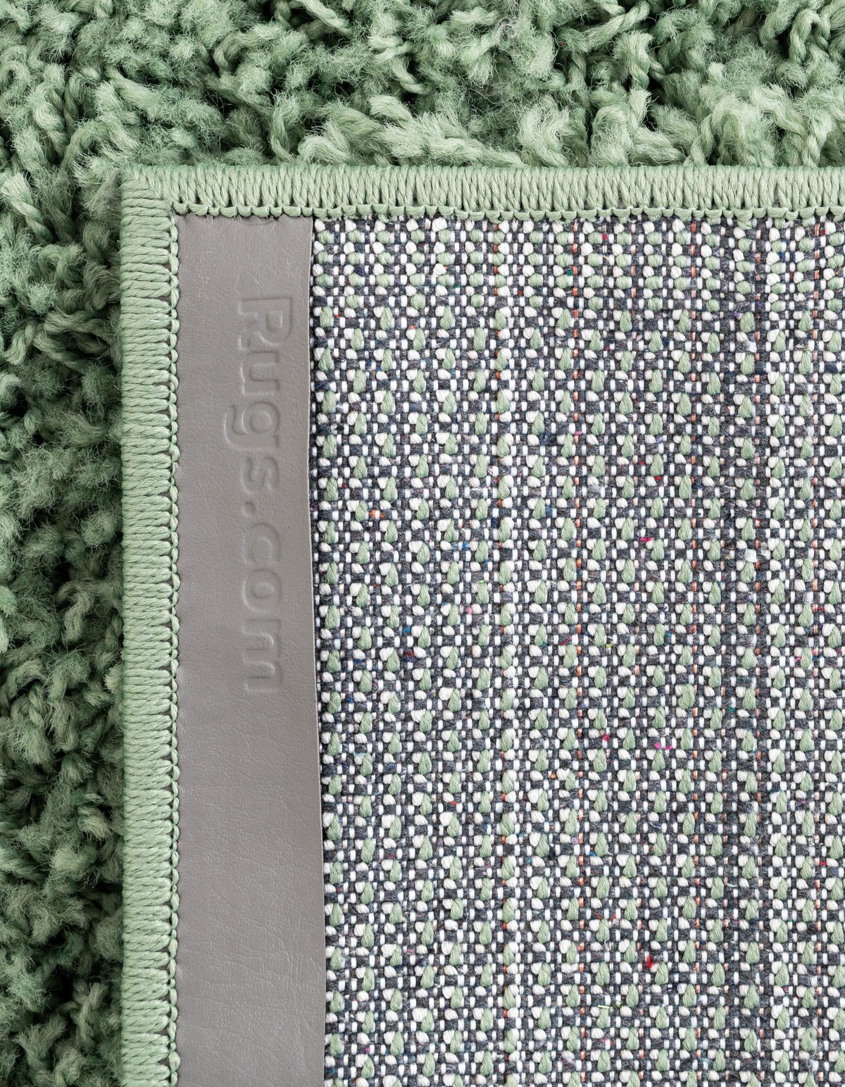 Cozy Comfort Shag Collection Area Rug - Hearthside (Green) Rectangle Green  lifestyle 5