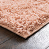 Cozy Comfort Shag Collection Area Rug - Hearthside (Rose Pink) Rectangle Rose Pink  lifestyle 8