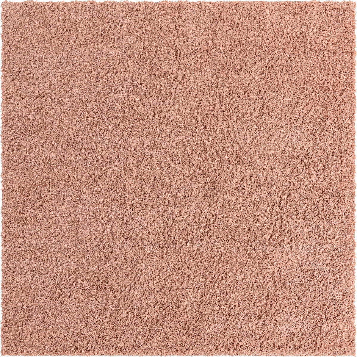 Cozy Comfort Shag Collection Area Rug - Hearthside (Rose Pink) Square Rose Pink  lifestyle 2