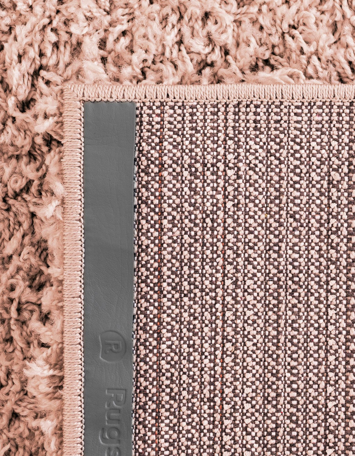 Cozy Comfort Shag Collection Area Rug - Hearthside (Rose Pink) Square Rose Pink  lifestyle 31