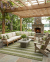 Urban Oasis Rugs Collection Area Rug -  District (Green) Square Green  lifestyle 62