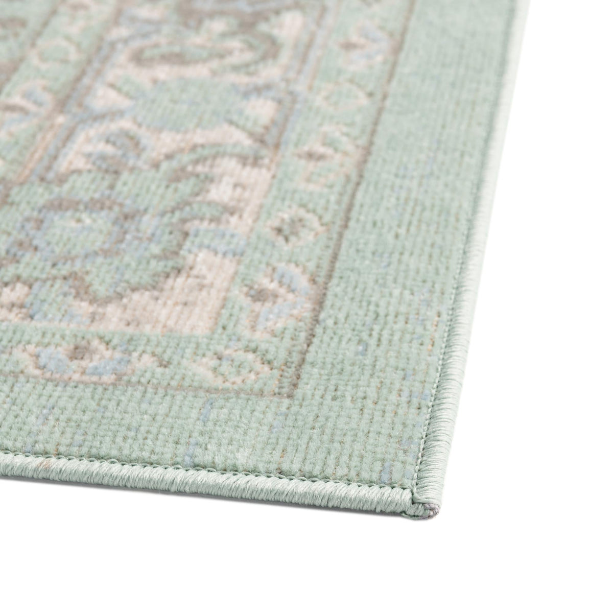 Savannah Series Collection Area Rug - Charleston (Mint) Rectangle Mint  lifestyle 5