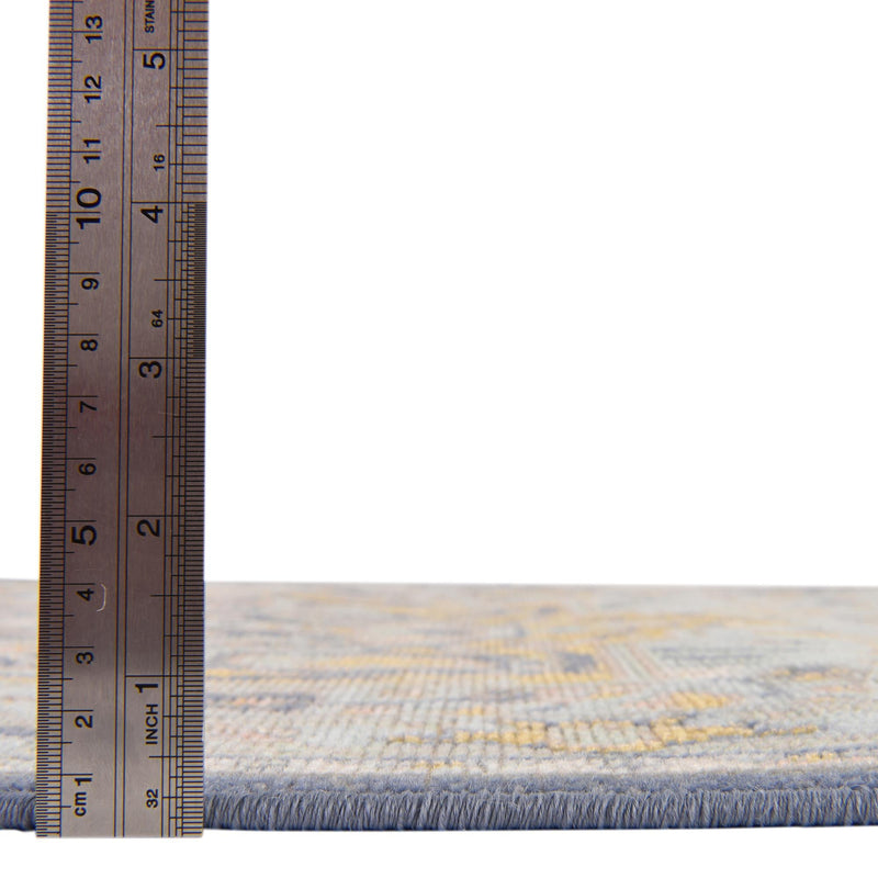 Savannah Series Collection Area Rug - Charleston (Sky blue) Rectangle Sky blue  lifestyle 5
