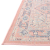 Savannah Series Collection Area Rug - Charleston (Powder Pink) Rectangle Powder Pink  lifestyle 6