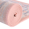 Savannah Series Collection Area Rug - Charleston (Powder Pink) Rectangle Powder Pink  lifestyle 11
