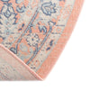 Savannah Series Collection Area Rug - Charleston (Powder Pink) Oval Powder Pink  lifestyle 48