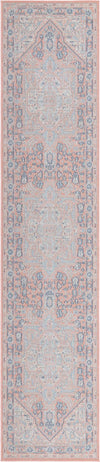 Savannah Series Collection Area Rug - Charleston (Powder Pink) Runner Powder Pink  lifestyle 18
