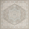 Savannah Series Collection Area Rug - Charleston (Cloud Gray) Square Cloud Gray  lifestyle 17