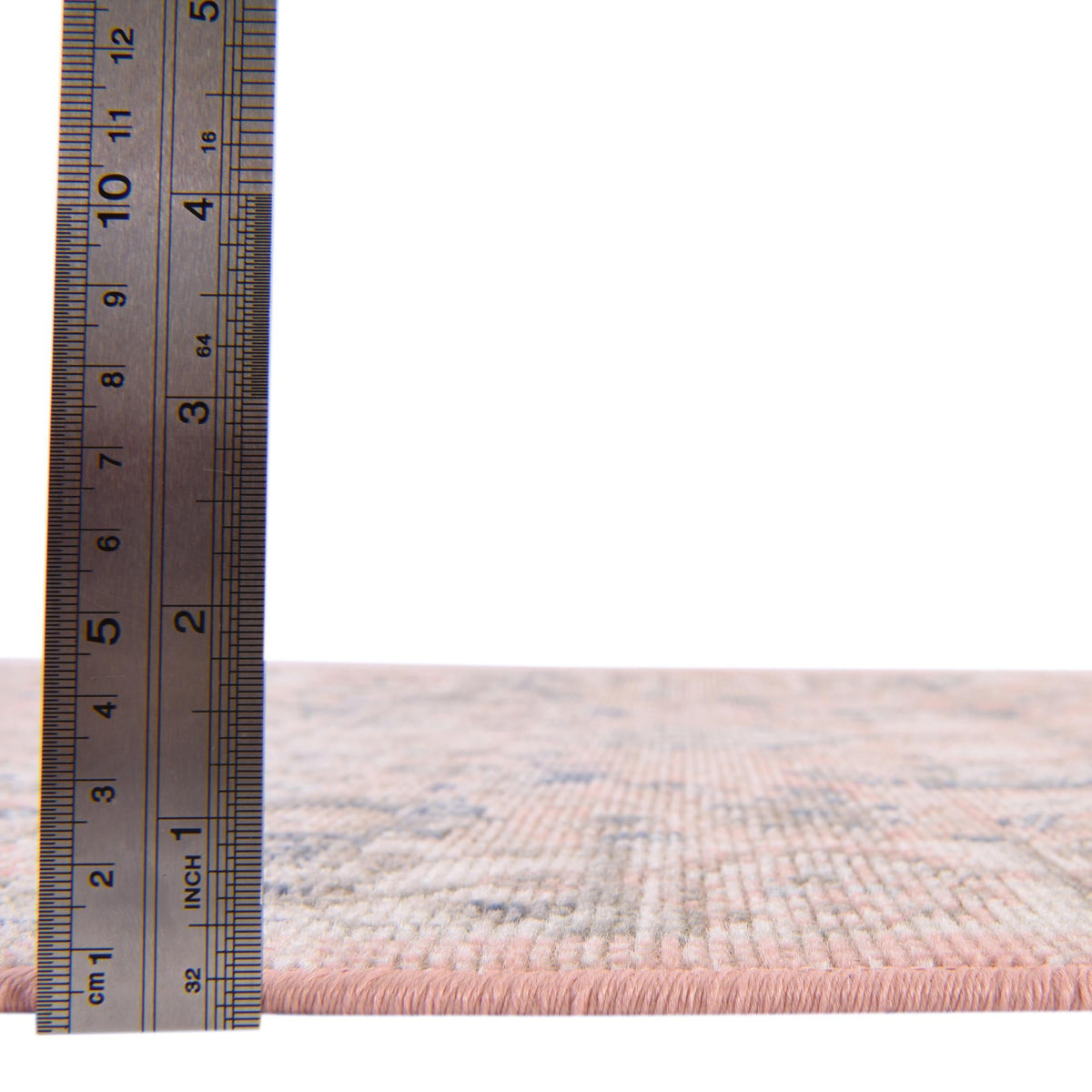 Savannah Series Collection Area Rug -  Beaufort Rectangle Powder Pink  lifestyle 14