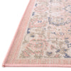 Savannah Series Collection Area Rug -  Beaufort Rectangle Powder Pink  lifestyle 20