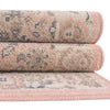 Savannah Series Collection Area Rug -  Beaufort Rectangle Powder Pink  lifestyle 41