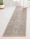 Savannah Series Collection Area Rug -  Beaufort Runner Powder Pink  lifestyle 65