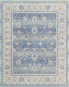 Savannah Series Collection Area Rug -  Beaufort Rectangle French Blue  lifestyle 2