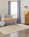 Savannah Series Collection Area Rug -  Beaufort Rectangle Tuscan Yellow  lifestyle 7