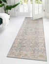 Savannah Series Collection Area Rug -  Beaufort Runner Cloud Gray  lifestyle 59