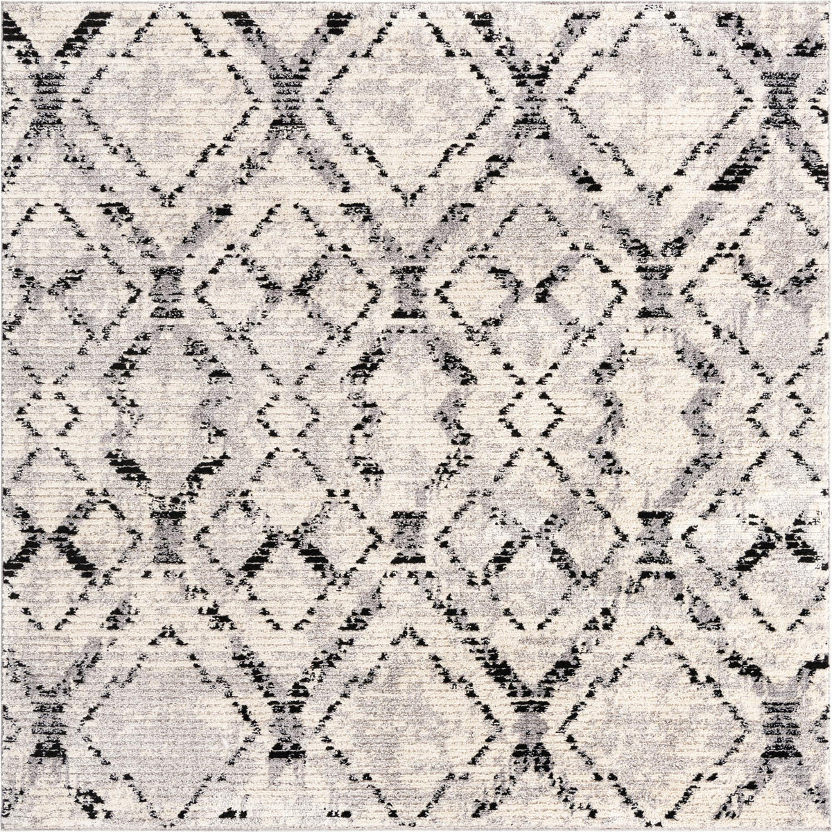 Santa Fe Trails Collection Area Rug - Canyon Square Ivory  lifestyle 46