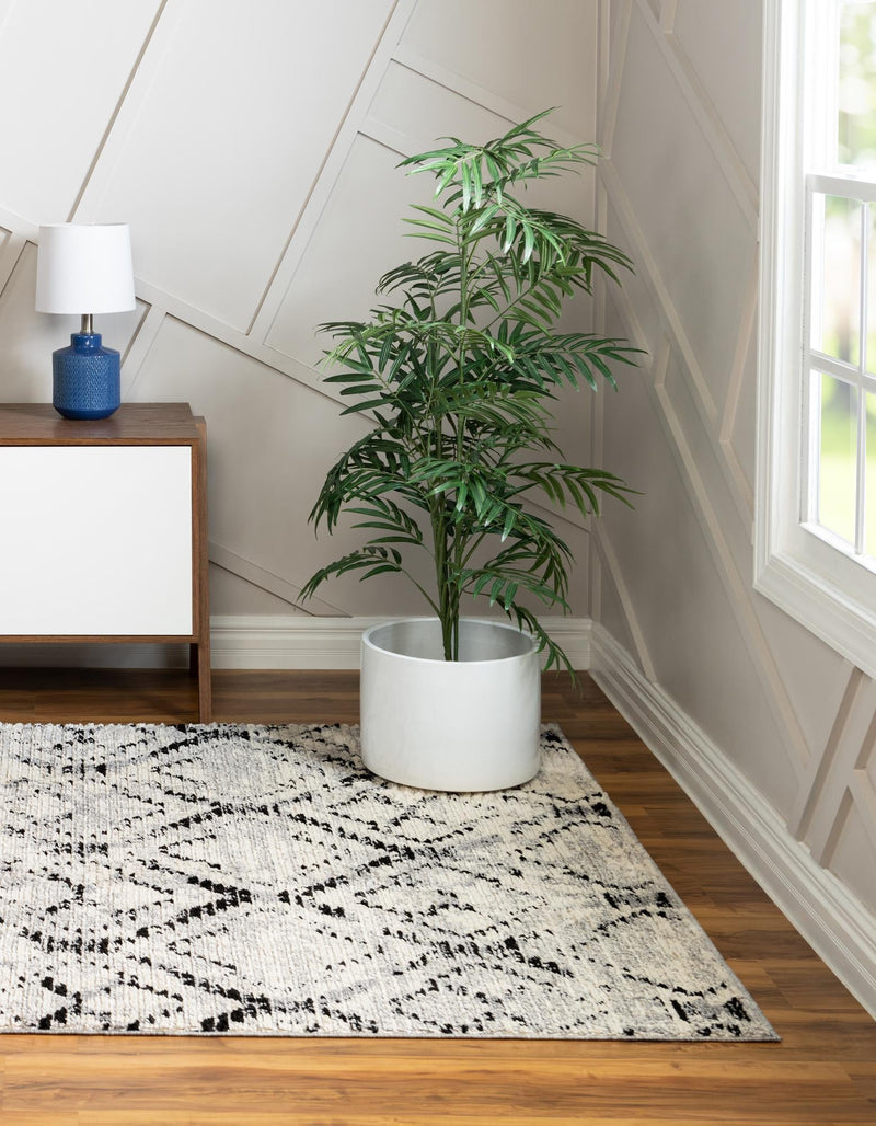 Santa Fe Trails Collection Area Rug - Canyon Rectangle Ivory  lifestyle 5