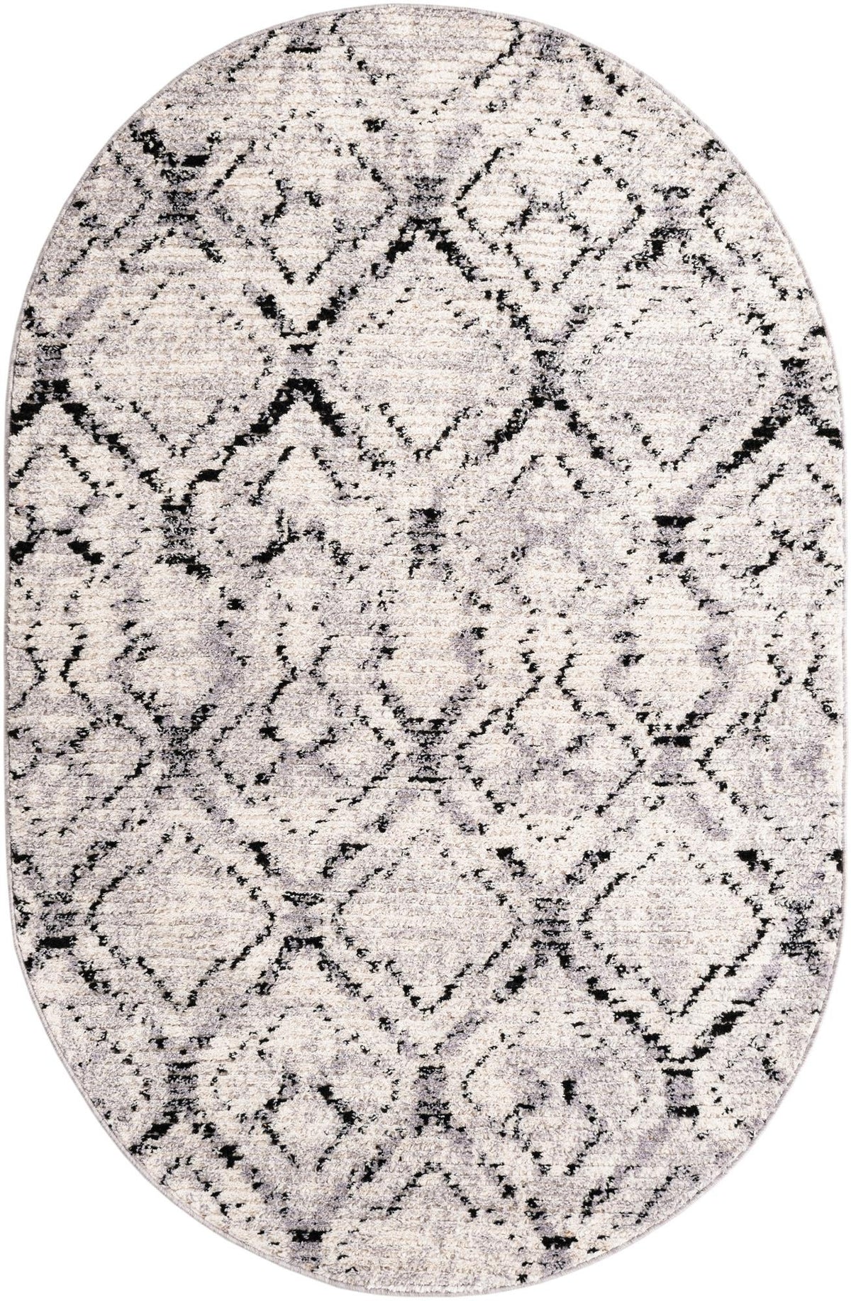 Santa Fe Trails Collection Area Rug - Canyon Oval Ivory  lifestyle 49