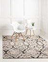 Santa Fe Trails Collection Area Rug - Canyon Square Ivory  lifestyle 66