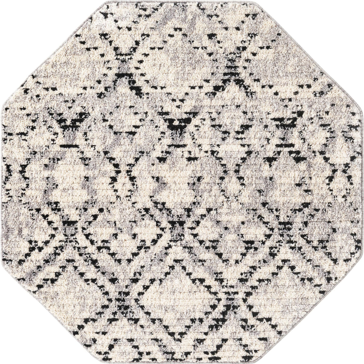 Santa Fe Trails Collection Area Rug - Canyon Octagon Ivory  lifestyle 47
