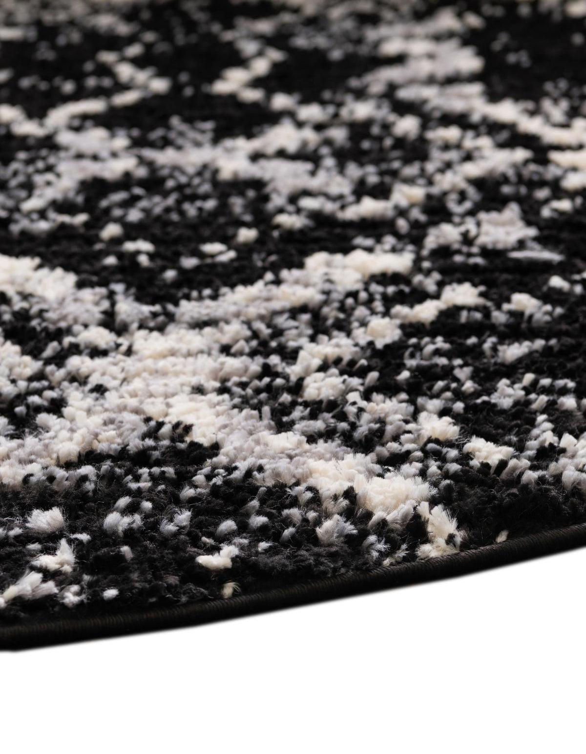 Santa Fe Trails Collection Area Rug - Canyon Oval Black  lifestyle 96