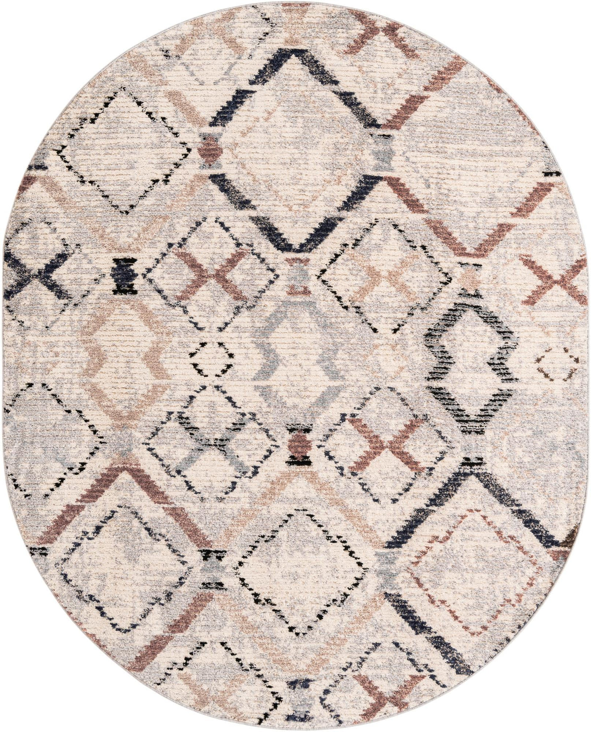Santa Fe Trails Collection Area Rug - Canyon Oval Multi  lifestyle 63