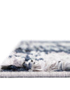 Santa Fe Trails Collection Area Rug -  Adobe Rectangle Blue  lifestyle 6