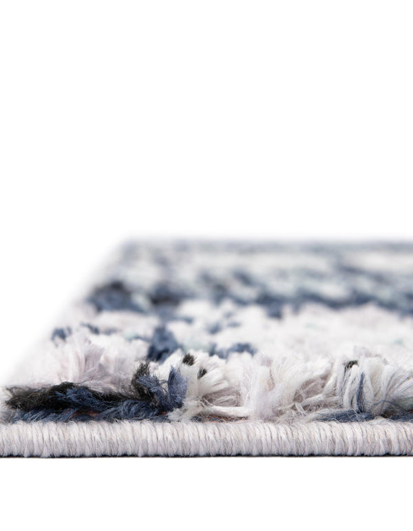 Santa Fe Trails Collection Area Rug -  Adobe Rectangle Blue  lifestyle 6