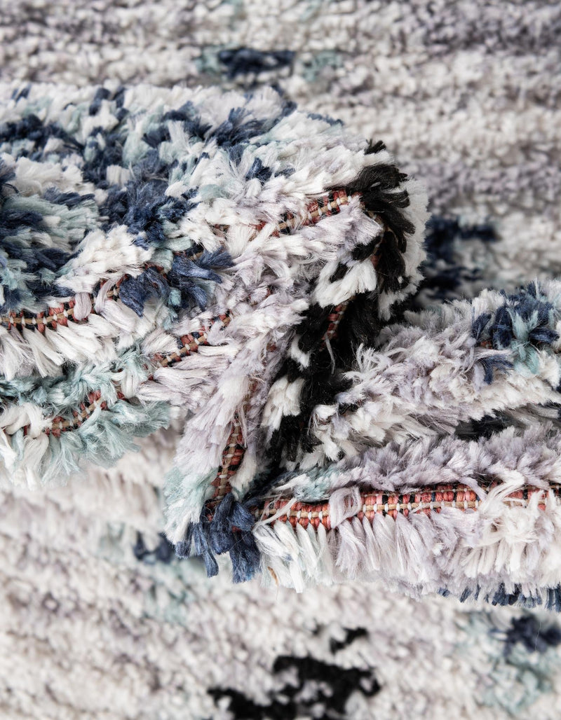 Santa Fe Trails Collection Area Rug -  Adobe Rectangle Blue  lifestyle 7