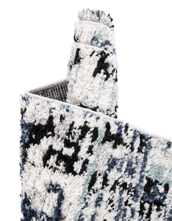 Santa Fe Trails Collection Area Rug -  Adobe Rectangle Blue  lifestyle 10