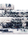 Santa Fe Trails Collection Area Rug -  Adobe Rectangle Blue  lifestyle 13