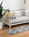 Santa Fe Trails Collection Area Rug -  Adobe Runner Blue  lifestyle 37