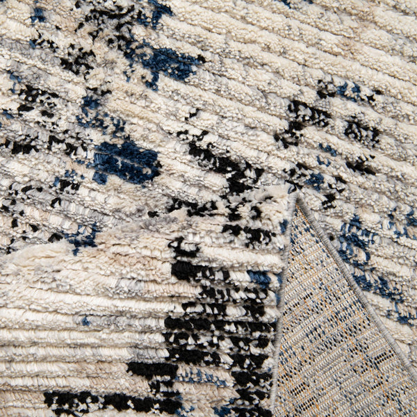 Santa Fe Trails Collection Area Rug -  Adobe Square Ivory  lifestyle 66