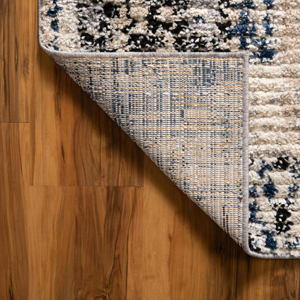Santa Fe Trails Collection Area Rug -  Adobe Square Ivory  lifestyle 84