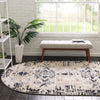 Santa Fe Trails Collection Area Rug -  Adobe Oval Ivory  lifestyle 31