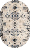 Santa Fe Trails Collection Area Rug -  Adobe Oval Ivory  lifestyle 22